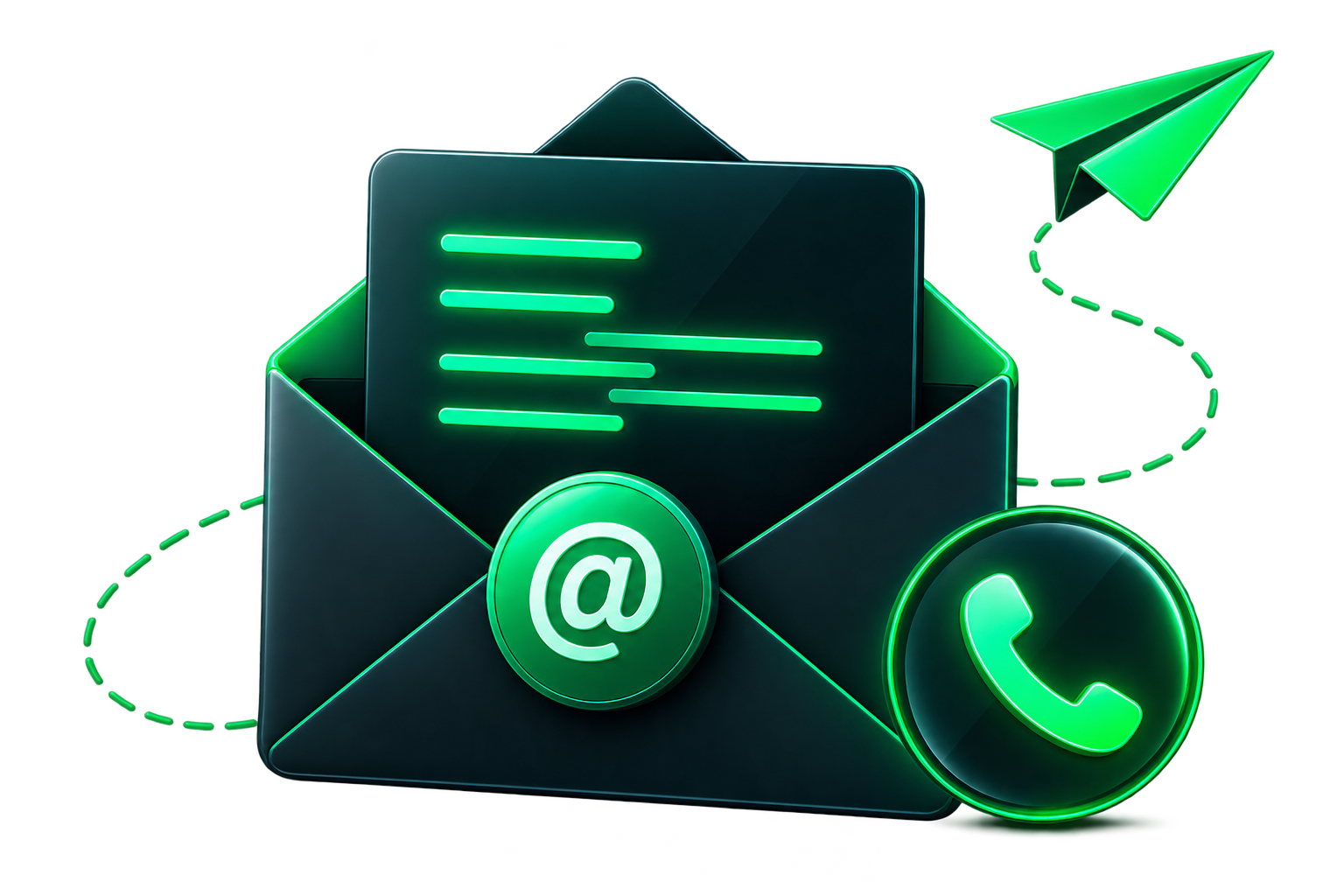 Contact Us Envelope